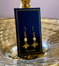 Freshwater Pearls & Bumble Bee Earrings. - Image 3