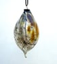 Blown Glass Gold Lustre Bauble