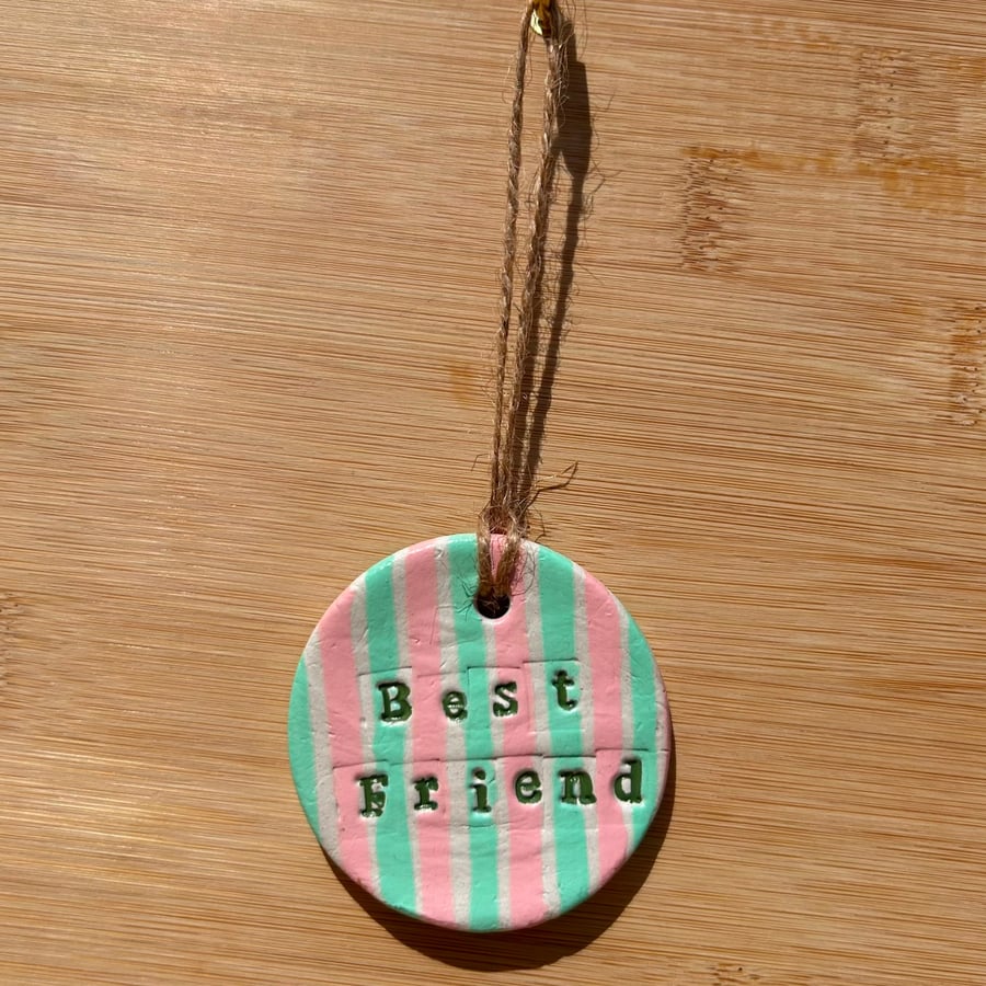 Best Friend Hanging Decoration 