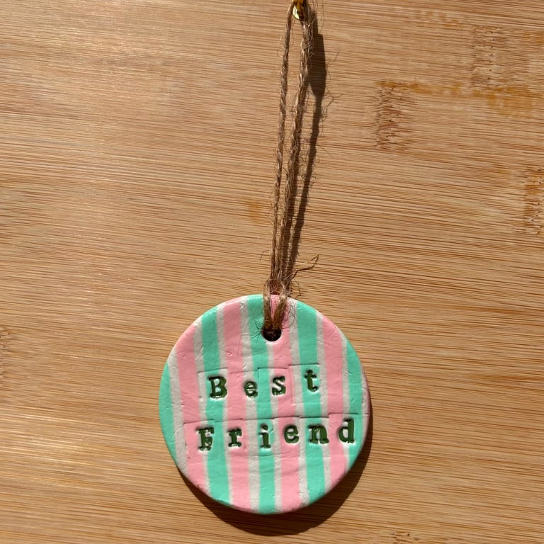 Best Friend Hanging Decoration 