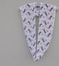 Handprinted chiffon scarf Puffin - Image 1