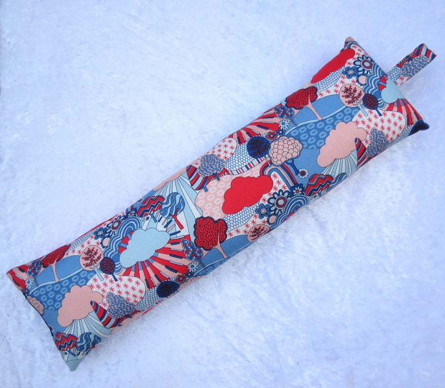 Keyboard wrist support, wrist rest, made from Liberty cotton