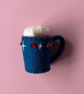 Hot Chocolate Decoration - Navy