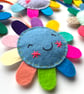 Happy Rainbow Felt Flower Lavender Bags - Image 6