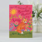Fox Postcard
