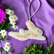 Easter Bunny Felt Decoration 