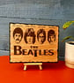  The Beatles inspired bespoke handmade wooden plaque - Image 2
