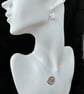 Handmade Fine Silver Pendant Necklace- Aztec Design - Image 3