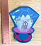 Tiny House Ring Pop Vinyl Illustrated Sticker  - Image 2