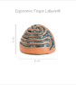 Goddess - handheld finger labyrinth double-sided ergonomic fidget - Image 2