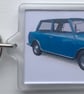 Riley Elf 1967 - Keyring with 50x35mm Insert  - Image 3
