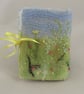 Buttercup Meadow  Needle Book - Embroidered and felted - Image 2
