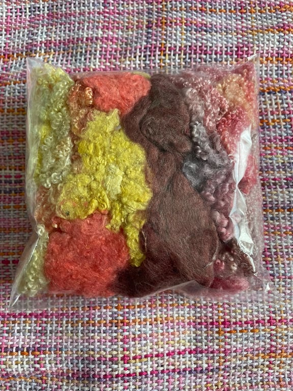 Hand Dyed Texture Pack for Felters & Spinners