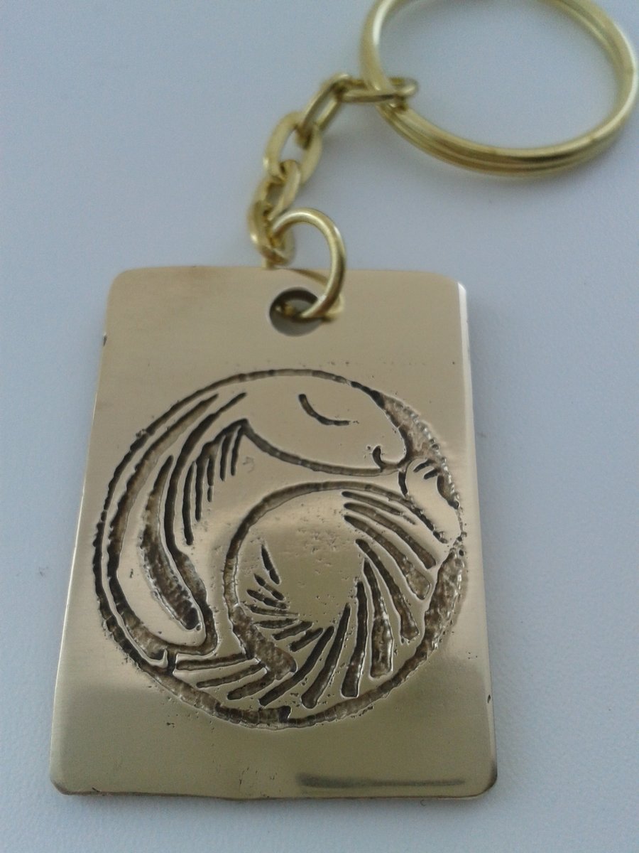Snoozy Hare Keyring