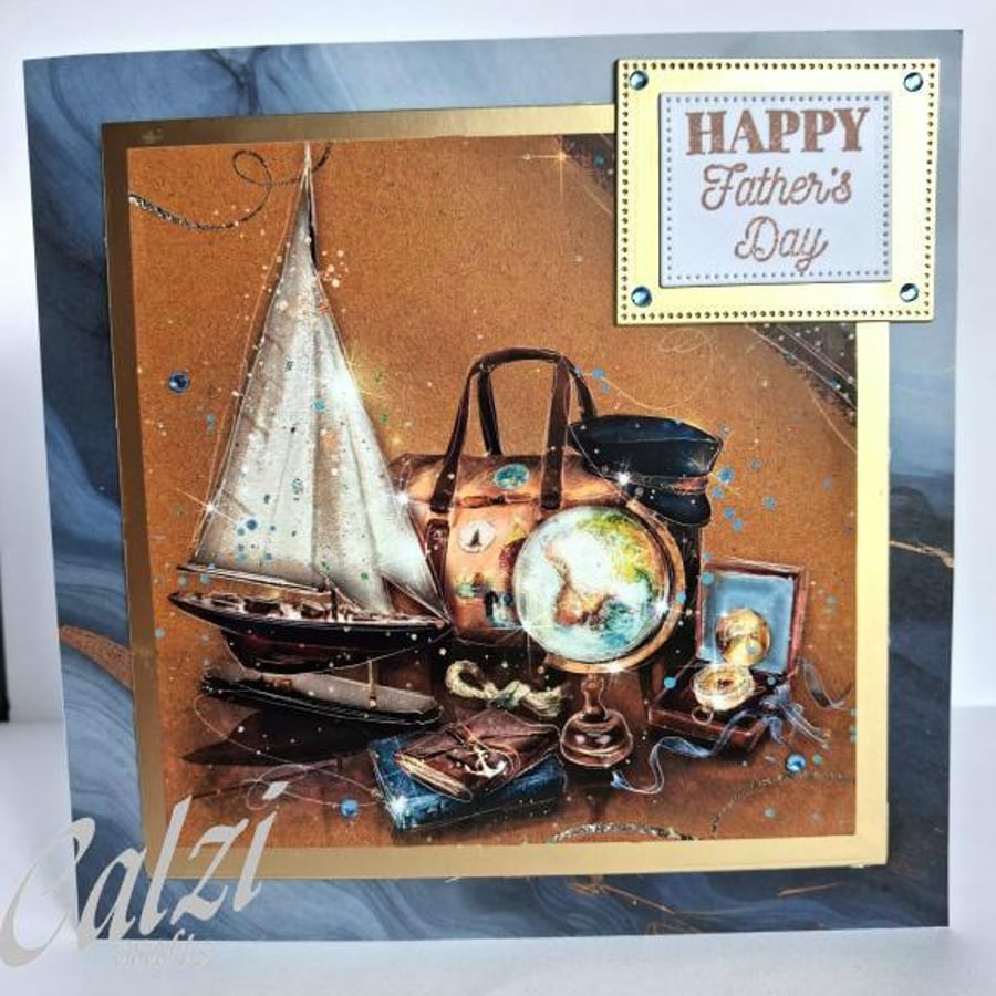 Sailing Themed Father's Day Card