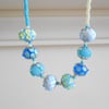 SALE!! Lampwork Bead Necklace (was 20 pounds now 18)