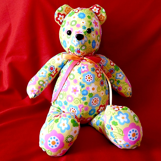 Colourful teddy clearance bears