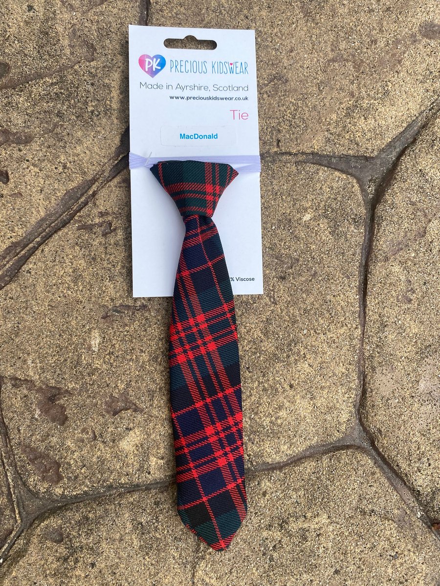 MacDonald Tartan Tie, Toddler, Kids