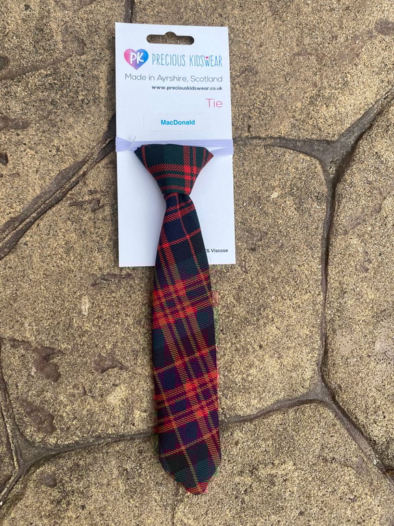 MacDonald Tartan Tie, Toddler, Kids
