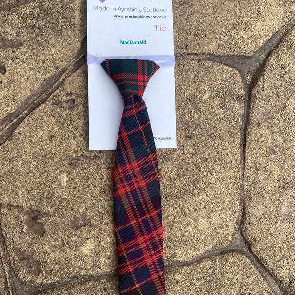 MacDonald Tartan Tie, Toddler, Kids