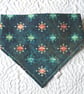 Scrunchie Dog and Cat Bandana - "Sedona Spirit", 100% Cotton, Stylish Pet 