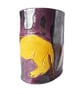 Lion and Unicorn Ceramic Pot - Hand Built from Earthenware Clay - Image 6