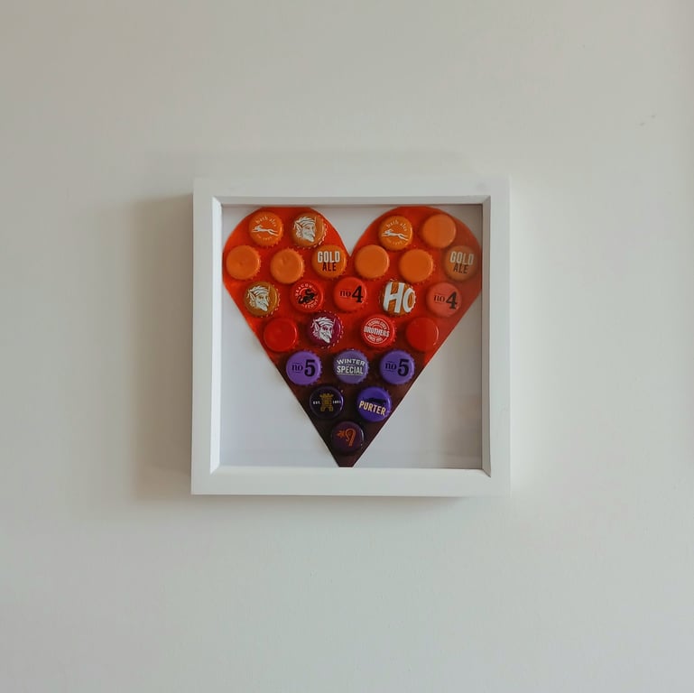 Bottle top heart