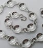 Domed Silver  Bracelet - Image 5