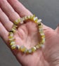 Slight Seconds yellow serpentine stretch bracelet - Image 2