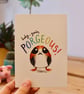 Porg - You're Porgeous - Star Wars Pun - Postcard - A6 Print