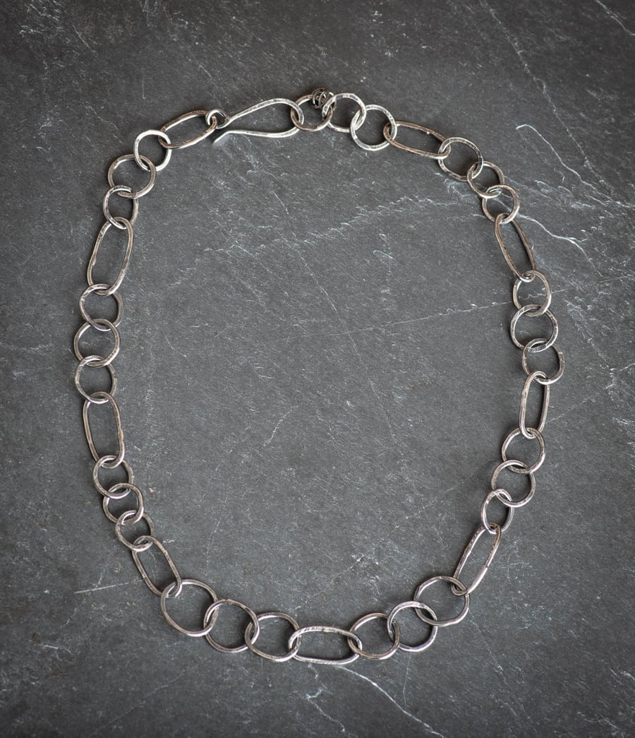 The Melrose- Statement Eco Sterling Silver Chain