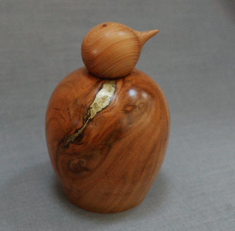 Cherry Wood Penguin with a Difference