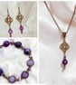 Purple Agate Set