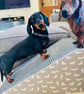 40cm H x 80xm L Wood Clad Pet Ramp with Grey Carpet - Image 9