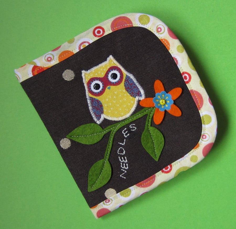 Owl Needle Case