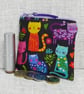 Small purse, coin purse, cats. - Image 3