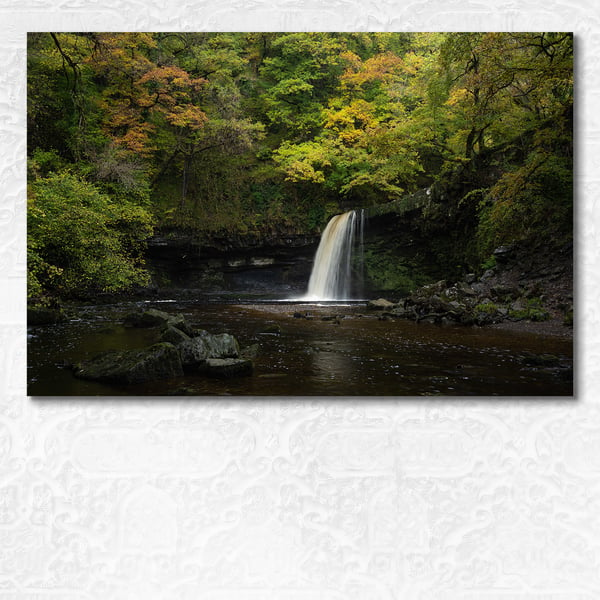Sgwd Gwladu, Lady Falls, waterfall country, Pontneddfechan, Wales