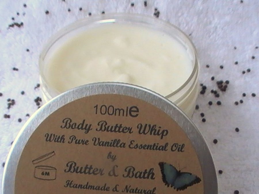 Whipped Body Butter with Natural Vanilla