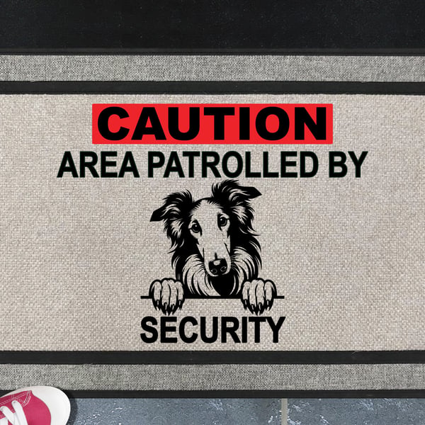 Borzoi Security Door Mat - All Weather Doormat 45x70cm 