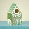 Ceramic House (Green)