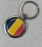 Belgium Flag Keyring