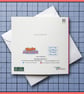 You're Amazing card , Pick me up card,  blank Greeting Card, note card, Red - Image 2