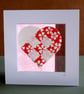 Heart Hand Made Card with Envelope - Image 3
