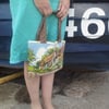 cottage tapestry bag