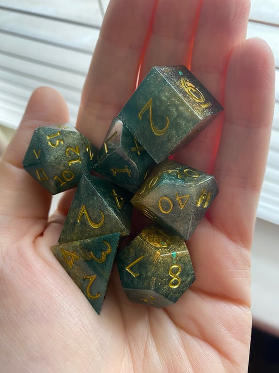 Handmade DnD Dice