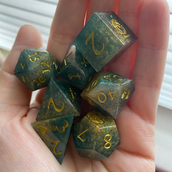 Handmade DnD Dice