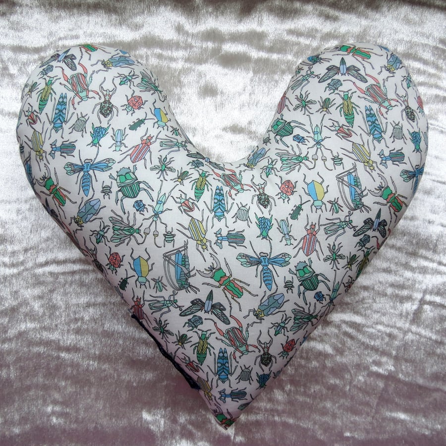 Breast cancer pillow.  Mastectomy pillow.  Made from Liberty Lawn.