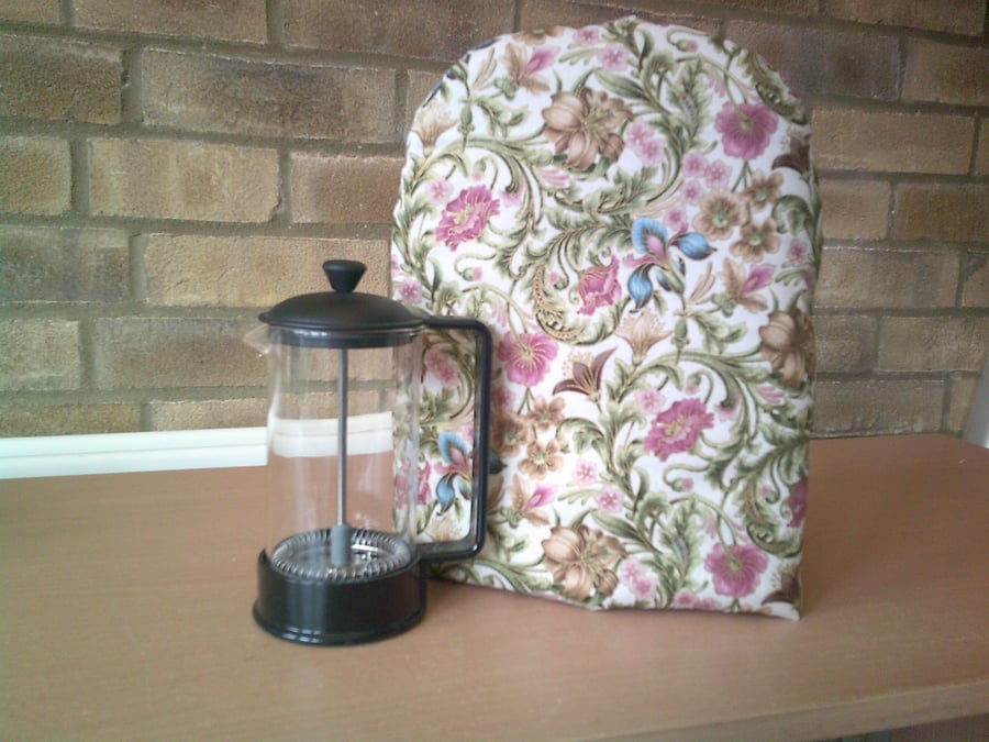 Small Floral Coffee Pot Cosy
