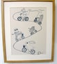 Cycling Adventure A3 Screen print SALE - Image 1