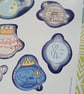 Solar System Sticker Sheet: Planet Stickers for Journals and Craft - Image 4
